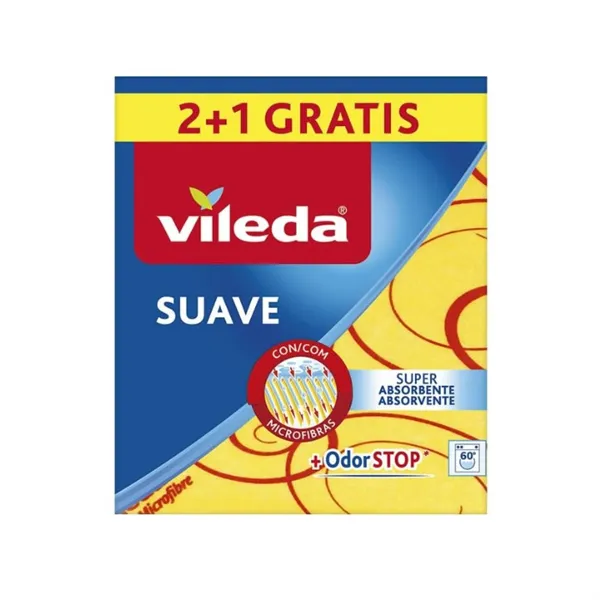 Vileda Soft Dishcloth Odor Stop 3 Units