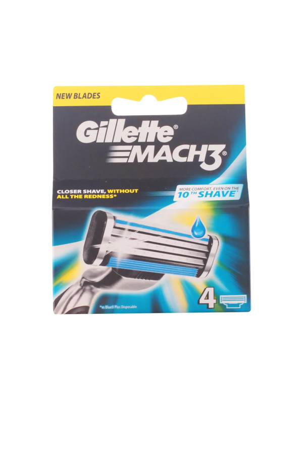 Gillette Mach3 Refill 4 Units