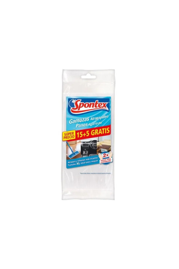 Spontex Chamois Dust Catcher 15 + 5 Units