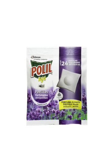 Polil Lavender Mothproof Tablets 24 Units