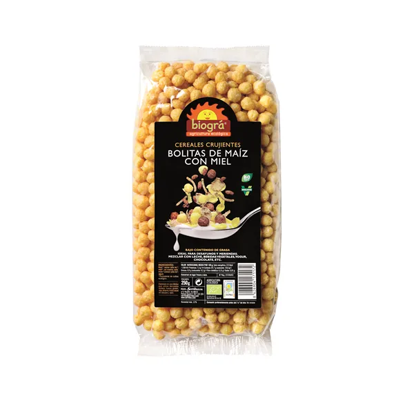 Biográ Bolitas De Maiz Con Miel 250g Biogra Bio