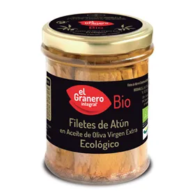Granero Filetes De Atun Bio 195g