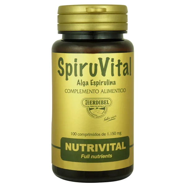 Herdibel Spiruvital 1000 Mg 100 Comp