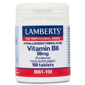 Lamberts Vitamina B6 50 Mg 100 Tabs