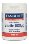 Lamberts Biotina 500-Ug 90 Caps