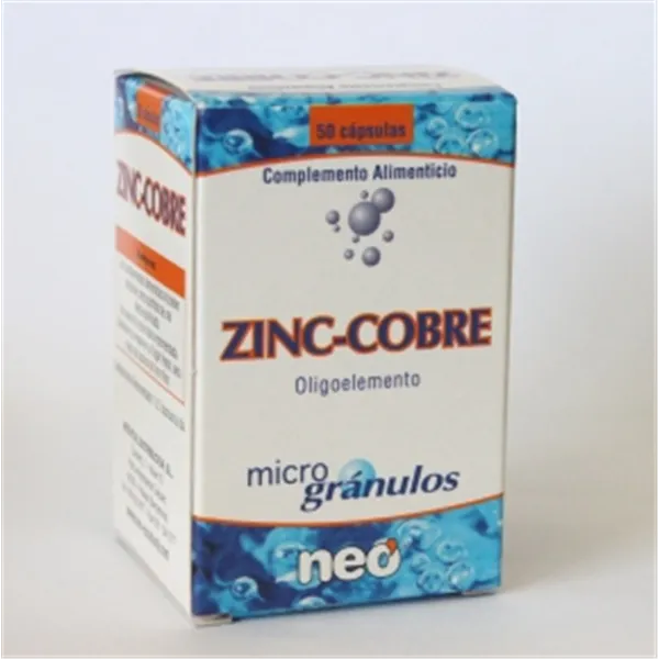 Neo Microgranulos Zinc Cobre 50 Caps