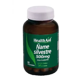 Health Aid Ñame Silvestre Wild Yam 500 Mg 60 Tabletas