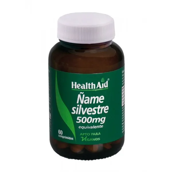 Health Aid Ñame Silvestre Wild Yam 500 Mg 60 Tabletas