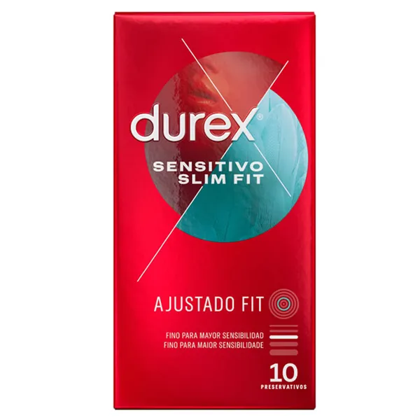 Durex Sensitive Slim Fit 10 Units
