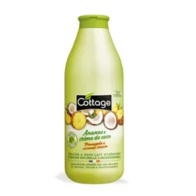 Cottage Pineapple & Coconut Cream Milk Shower Gel 750ml