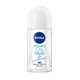Nivea Fresh Natural 0% Roll On Deodorant 50ml