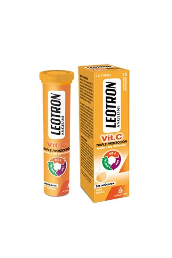 Leotron Vitamin C 18 Effervescent Tablets