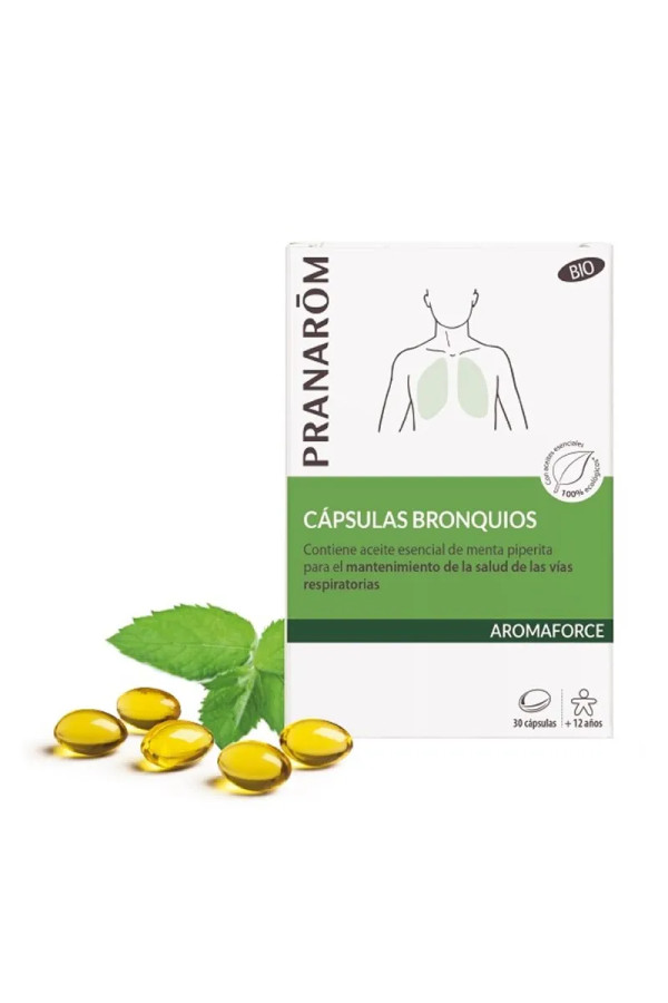 Pranarom Aromaforce Bronchi Bio 30 Caps