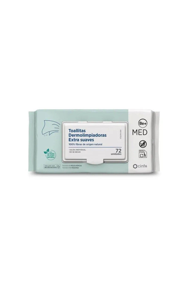 BE+Med Pediatrics Wipes 72 Units 