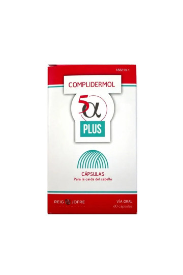 Complidermol 5 Alpha Plus 60 Capsules