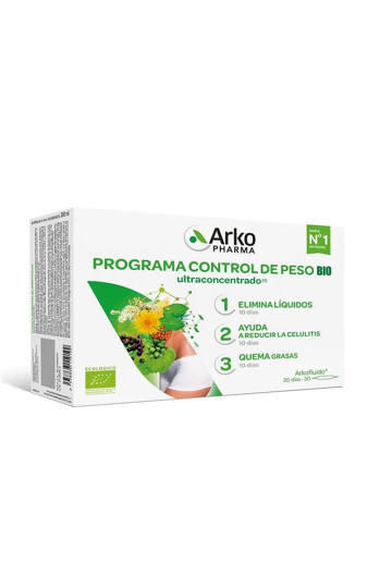 Arkopharma Weight Control Program 30 Days 10ml