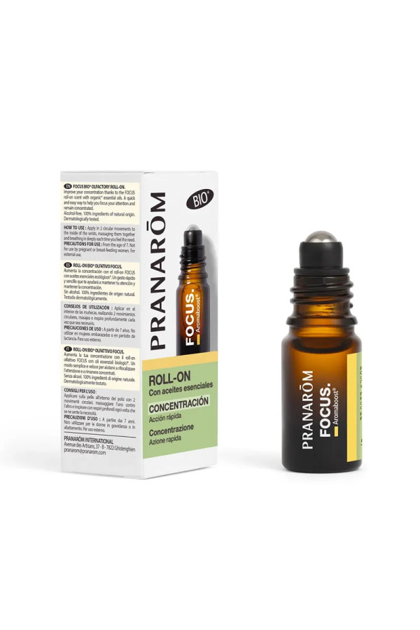 Pranarom Aromaboost Focus Roll-On 5ml