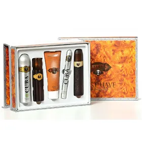 Cuba Paris Must Have Gold Eau De Toilette Spray 100ml Set 5 Pieces 2020