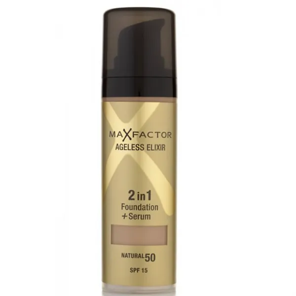 Max Factor Ageless Elixir Miracle Foundation 50 Natural