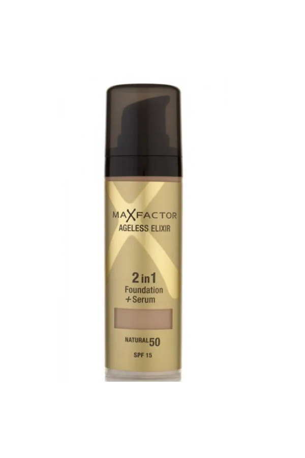 Max Factor Ageless Elixir Miracle Foundation 50 Natural
