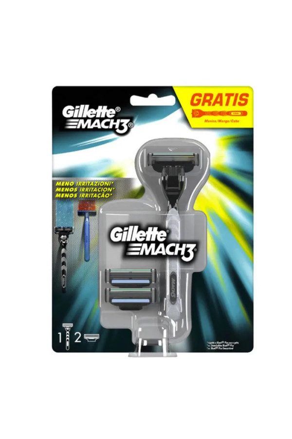 Gillette Mach3 And Refill 2 Units