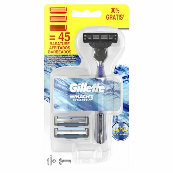 Gillette Mach3 Start And 2 Refill