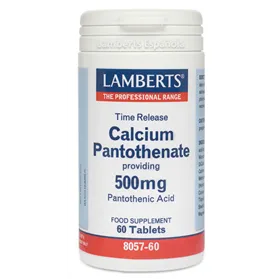 Lamberts Pantotenato Calcio 500mg 60 Tabs