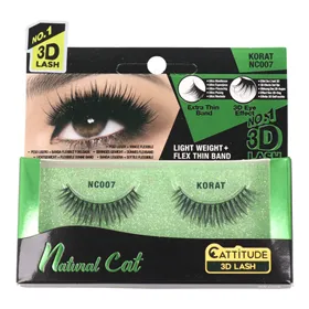 False Eyelashes Ebin New York Natural Cat Korat