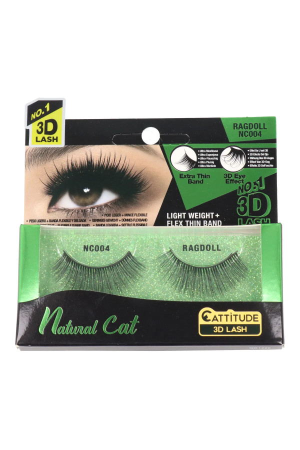False Eyelashes Ebin New York Natural Cat Ragdoll