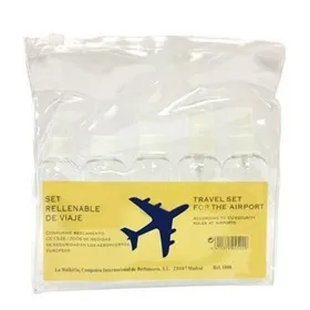 Travel Set Walkiria Plastic Transparent (5 pcs)