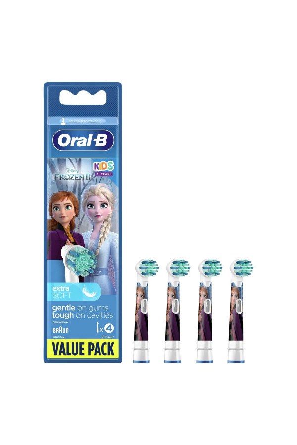 Replacement Head Braun EB10S-4 White 4 Units