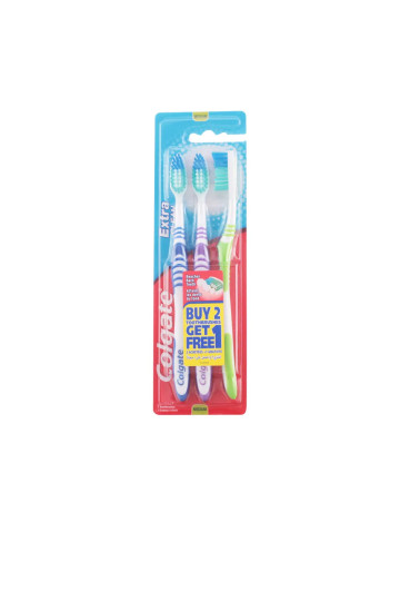 Colgate Extra Clean Medium Toothbrush 3 Units