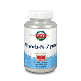 Kal Absorb N Zyme 90 Tabletas