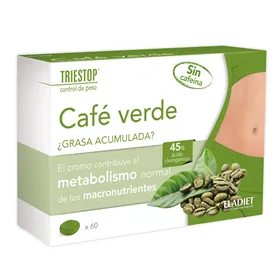 Eladiet Triestop Cafe Verde Sin Cafeina 60 Comp