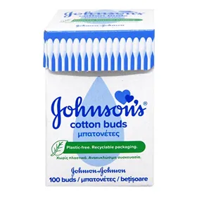 Johnson's Johnsons Cotton Bastoncillos Pack 100un