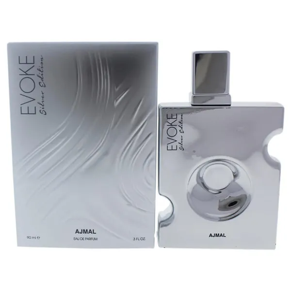 Ajmal Evoke Eau De Parfum Silver Edition 90ml Spray