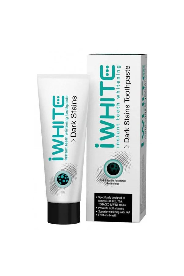 Iwhite Dark Stains Toothpaste Pack 75ml Brush