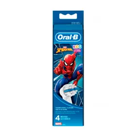 Oral-B Replacement Toothbrush for Kids Spiderman 4U 