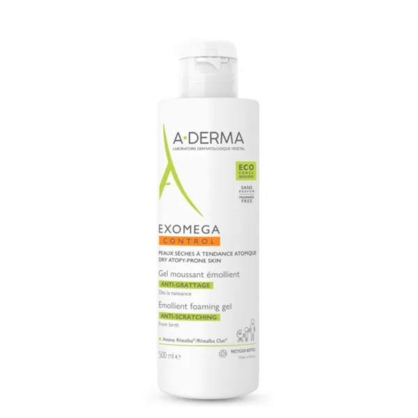A-Derma Exomega Emollient Gel 500ml 