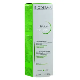 Boderma Sebium Night Peel Smoothing Concentrate 40ml