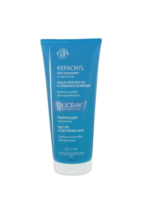 Ducray Keracnyl Cleansing Gel 200ml