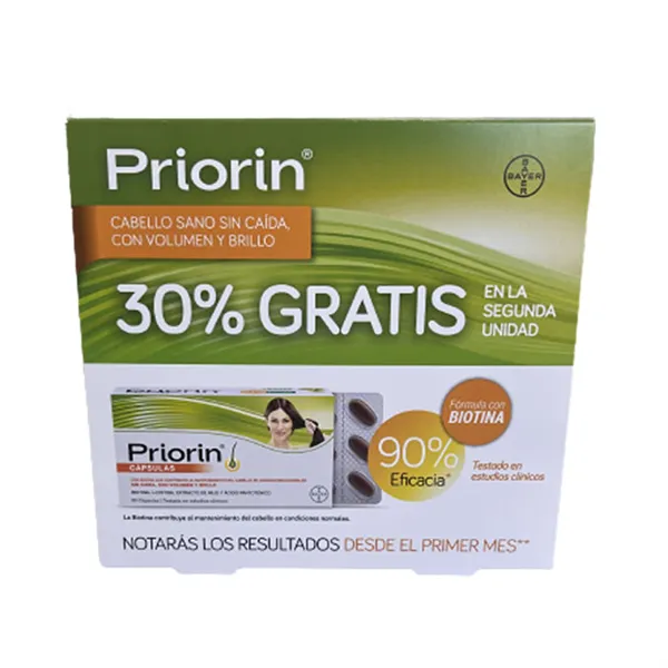 Priorin Capsules 2x60 Units 