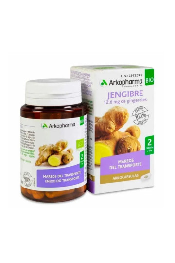 Arkopharma Ginger 40 Capsules