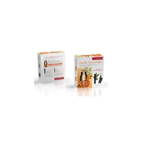 Set Clarins Doble Serum Ojos 20ml Aceite Desm Tp 50ml Mask Wonder Perf 4d Negra 3 Ml@