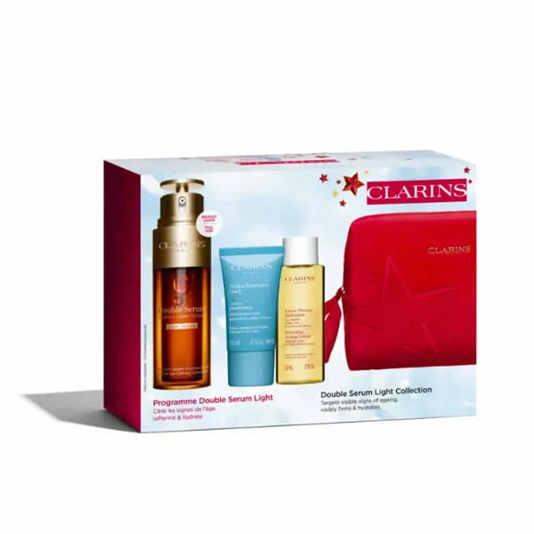 Clarins Double Serum Light Texture 50ml Set 4 Pieces