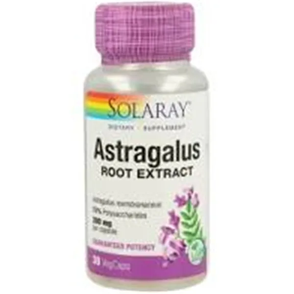 Solaray Astragalus Root Extract 200 Mg 30 Vcaps