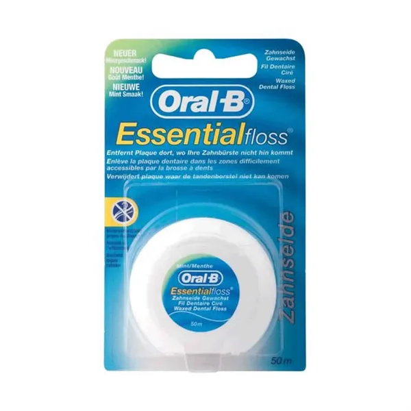 Oral-B Essential Floss Waxed Mint 50m