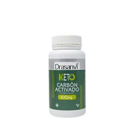 Drasanvi Keto Activated Charcoal 600mg 60 Tablets