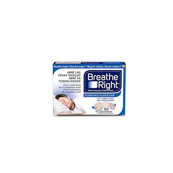 Breathe Right Nasal Strips Small Size 30 Units 