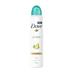 Dove Go Fresh Pear And Aloe Vera Deodorant Antiperspirant 48h Spray 250ml